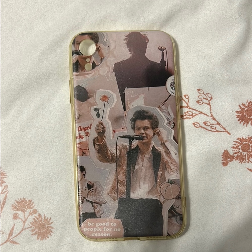 Harry Styles Collage iPhone Case